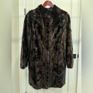 Mink Fur Stroller Coat